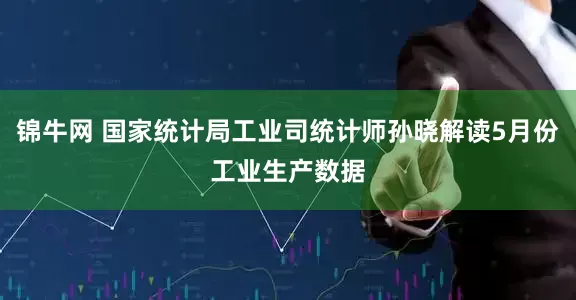 锦牛网 国家统计局工业司统计师孙晓解读5月份工业生产数据