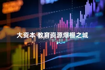 大资本 教育资源爆棚之城