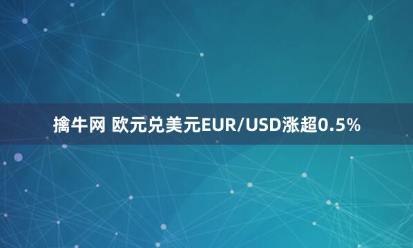 擒牛网 欧元兑美元EUR/USD涨超0.5%